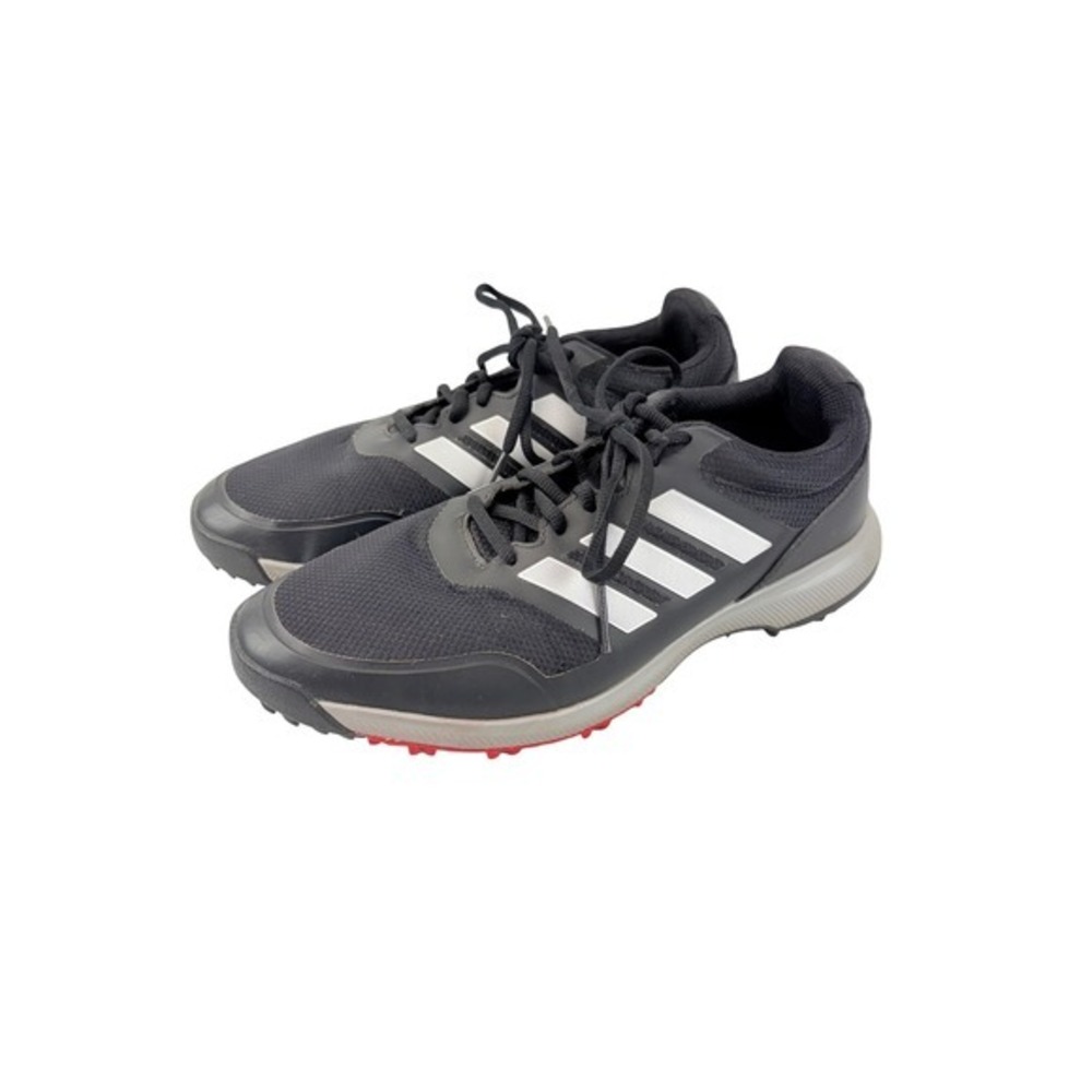 Adidas Tech Response SL Men's 9.5 Black Spikeless‎ Golf Shoe Cloudfoam X-Traxion